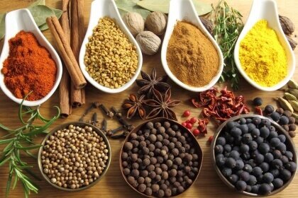 Приправы, декоративные обсыпки. Специи, пряности