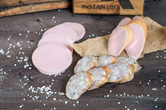 Комплексные добавки для изготовления эмульсии из свиной шкурки