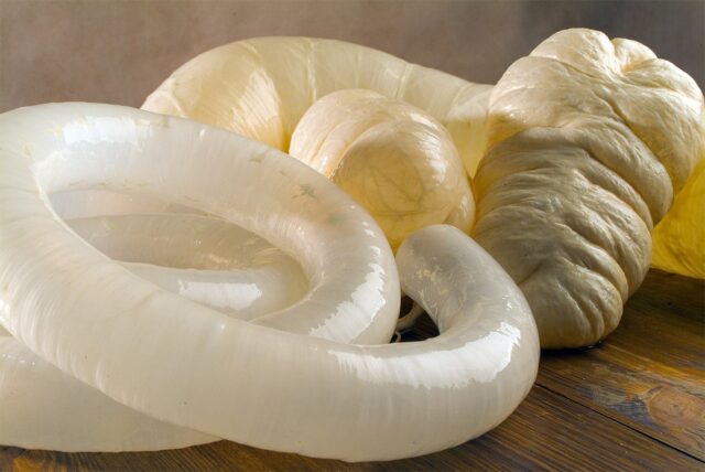 Подготовка говяжьей оболочки