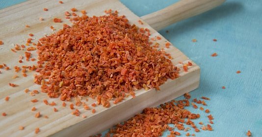 Морковь сушеная