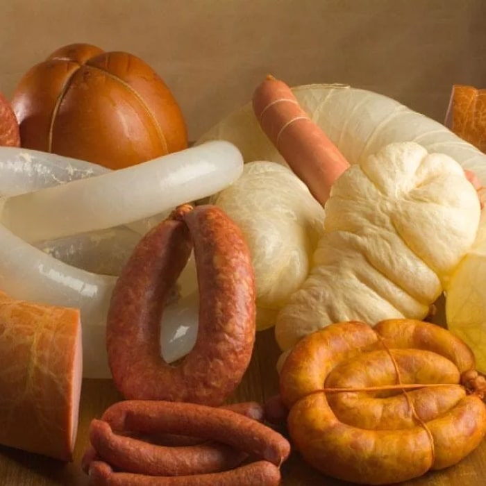 Виды оболочек для колбас и сосисок